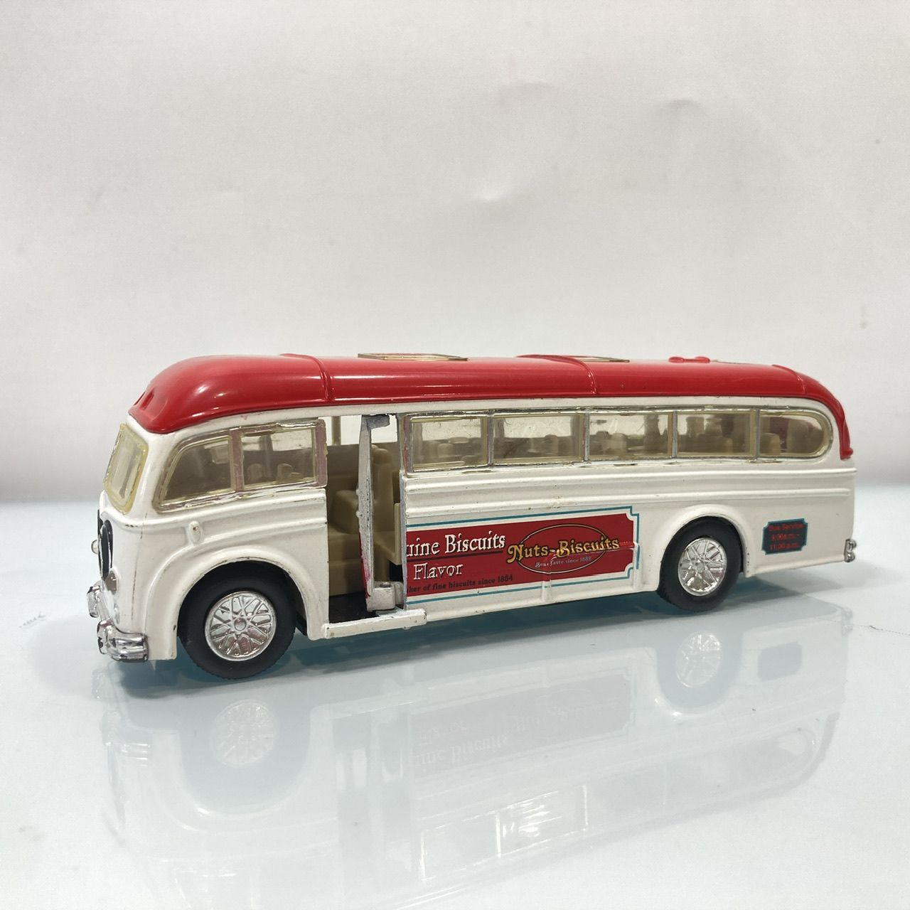 【新品·未使用】レトロ旅館バス☆プルバックカーセット Kandy toys バス プルバックカー クラッシック バス ミニカー