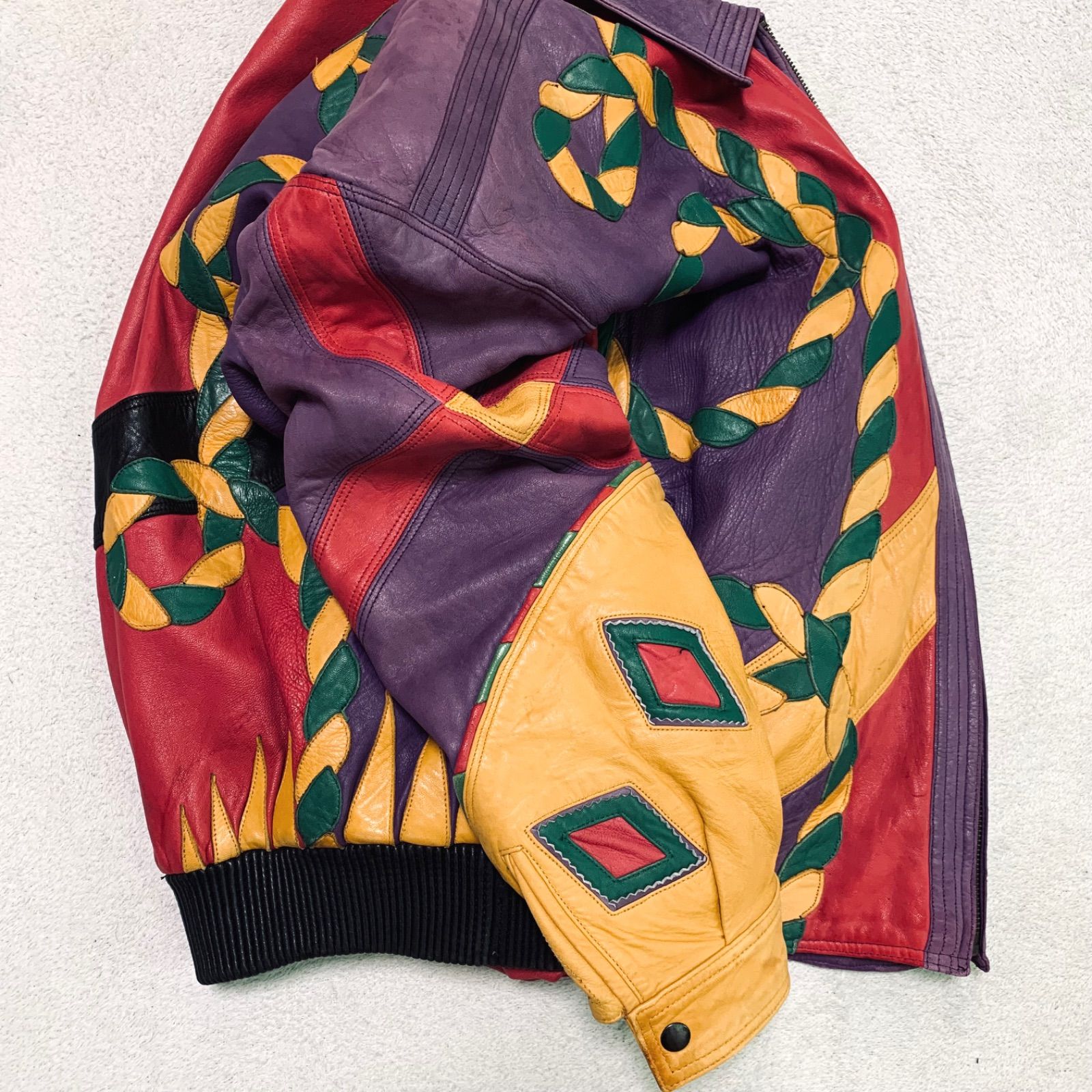 Pelle Pelle / Marc Buchanan Leather Bomber Jacket レザージャケット