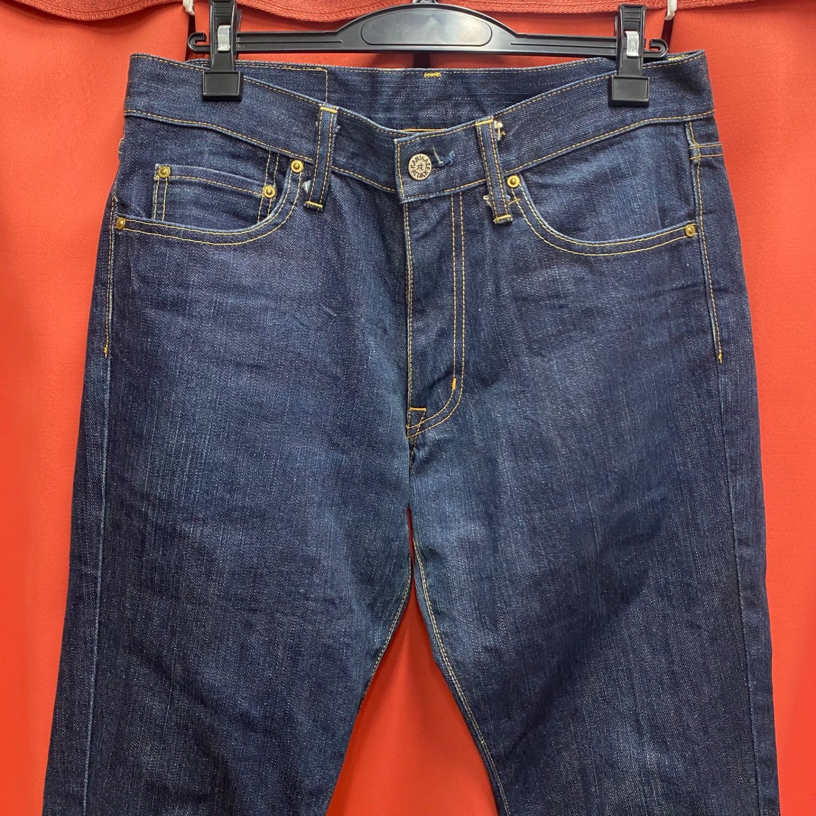 カミカゼアタック XL ペインターパンツ インディゴブルー 牛革 アメカジ Amazon.co.jp: カミカゼアタック KAMIKAZE ATTACK デニムパンツ