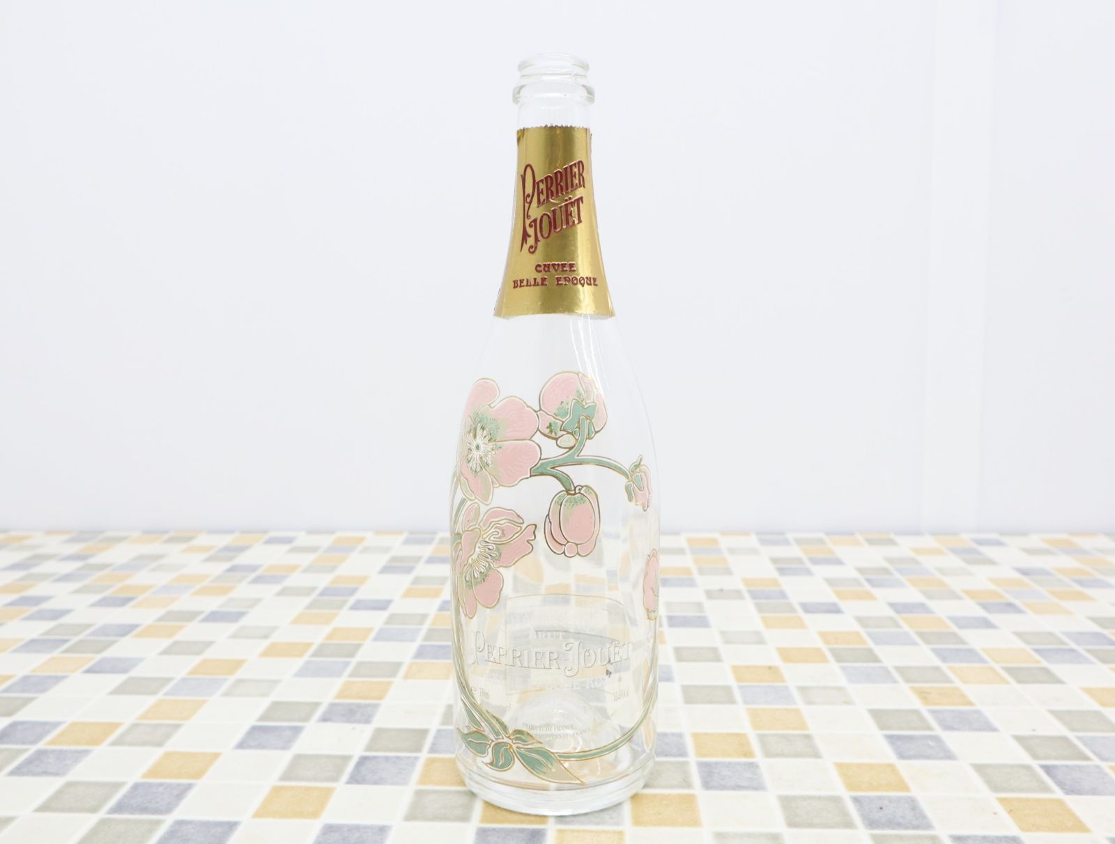 ◇シャンパン ｜ベル・エポック ロゼ 2002 空き瓶｜ペリエ