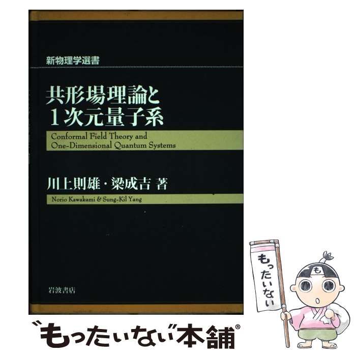 共形場理論と1次元量子系／川上則雄(著者)