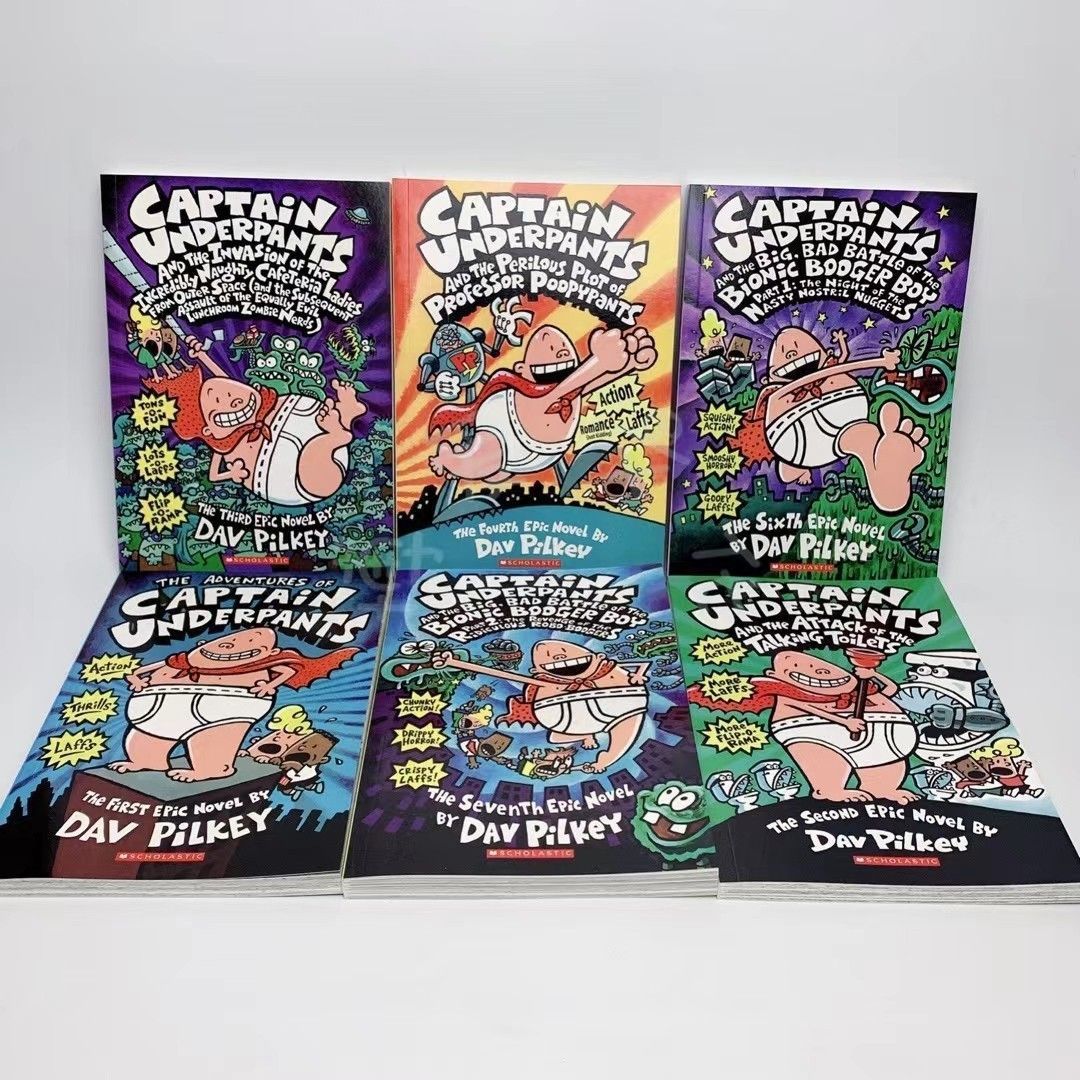 PILKEY THE GIGANTIC COLLECTION OF CAPTAIN UNDERPANTS ギフト