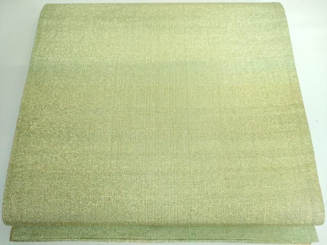 平和屋本店□極上 桝屋高尾 ねん金綴錦 両面 全通柄袋帯 段霞文 金糸