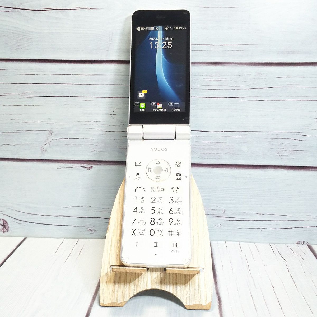 【送料無料】Softbank 601SH AQUOS ケータイ2 WHITE ホワイト 本体 白ロム [訳あり] SIMロック解除済み SIMフリー 399999