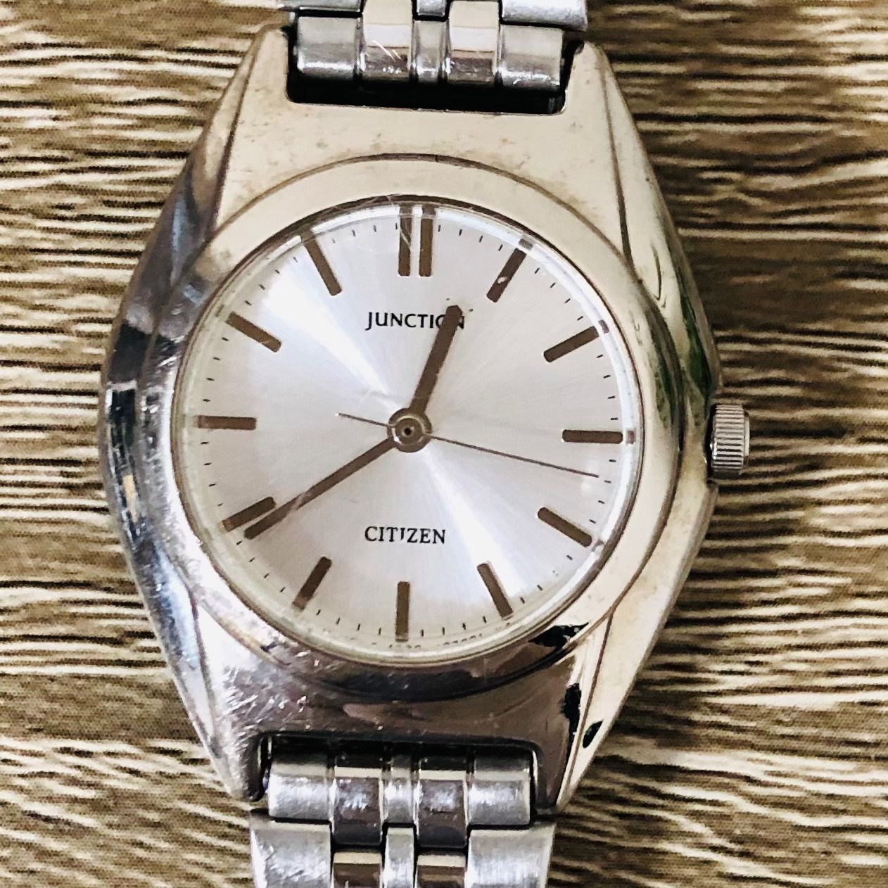 T-160 CITIZEN シチズン JUNCTION ジャンクション WATER RESIST レディース 腕時計 1032-K11839