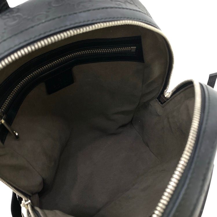 GUCCI リュック グッチ バックパック GG シマ 450967 美品 黒 楽天市場】【バッグ】GUCCI グッチ グッチシマ リュックサック