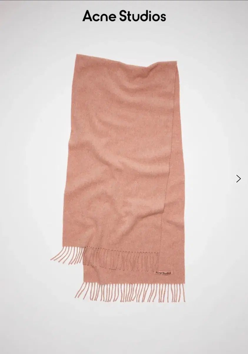 Acne Studios アクネストゥディオズ スタジオ ナロー マフラー メランジローズ