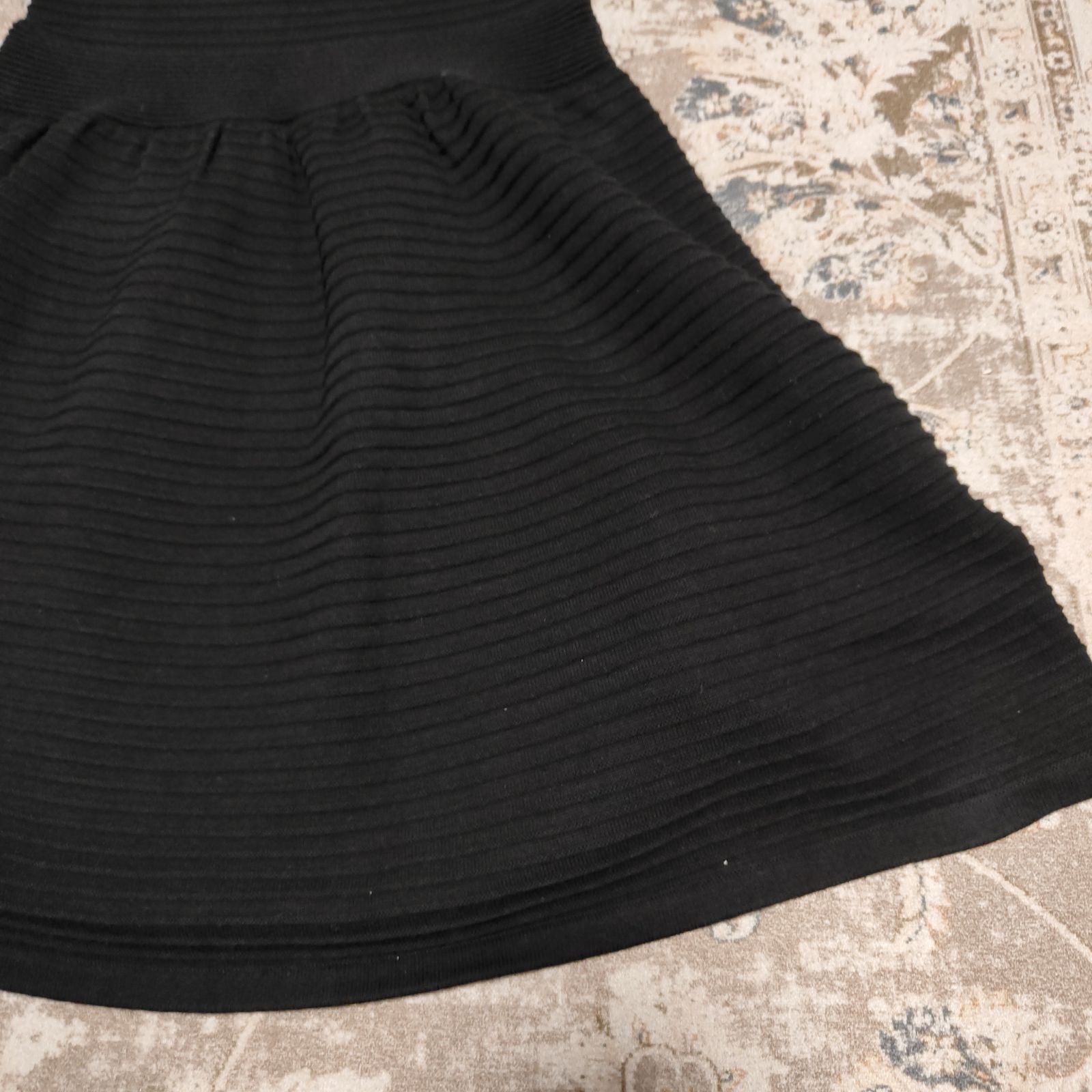 サンドロ SANDRO ブラック ミニワンピース ワンピ 1サイズ オシャレ