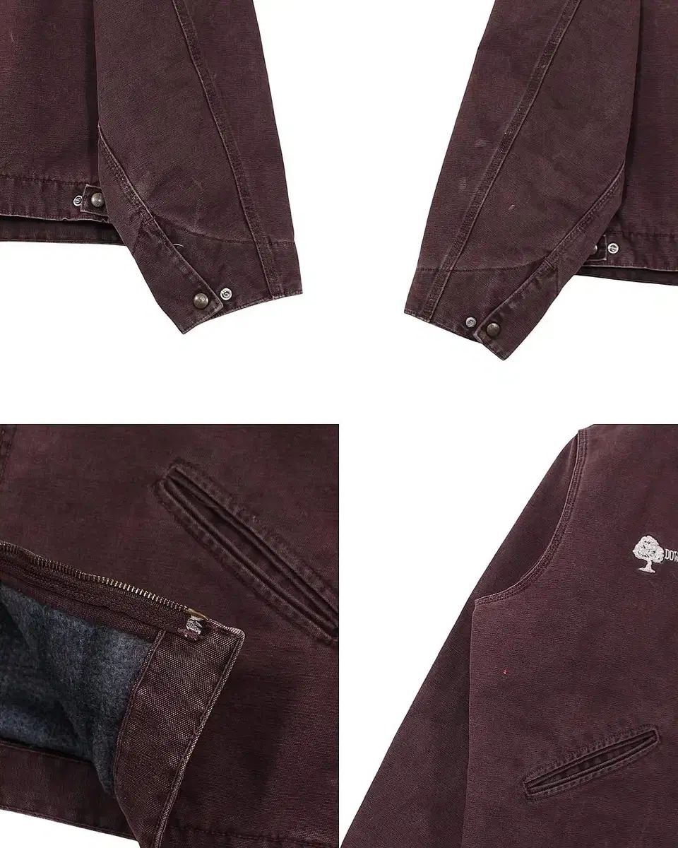 USA Carhartt(カーハート) J97 BRG バーガンディー デトロイトジャケット ジャケット 【ココボタン】 米国製