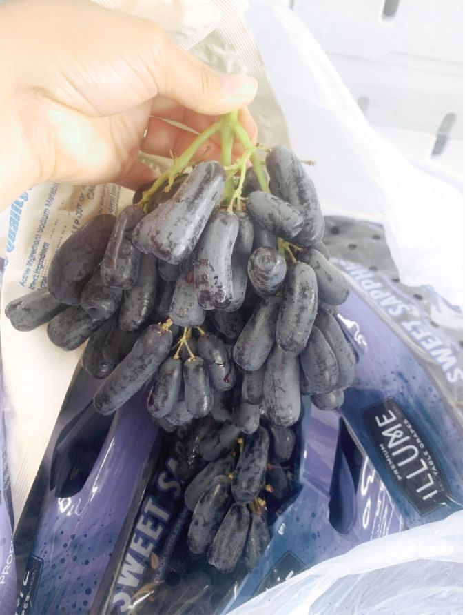 業者直販 Sweet Sapphire 葡萄 アメリカ産 約8.6kg 箱 冷蔵発送