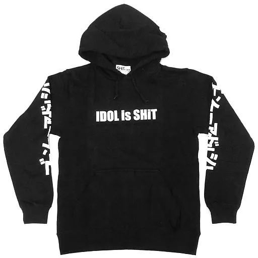 【中古】アウターウェア(女性アイドル) BiSH カタカナパーカー ブラック Mサイズ WACK×Deadman 2018 S/S COLLECTiON