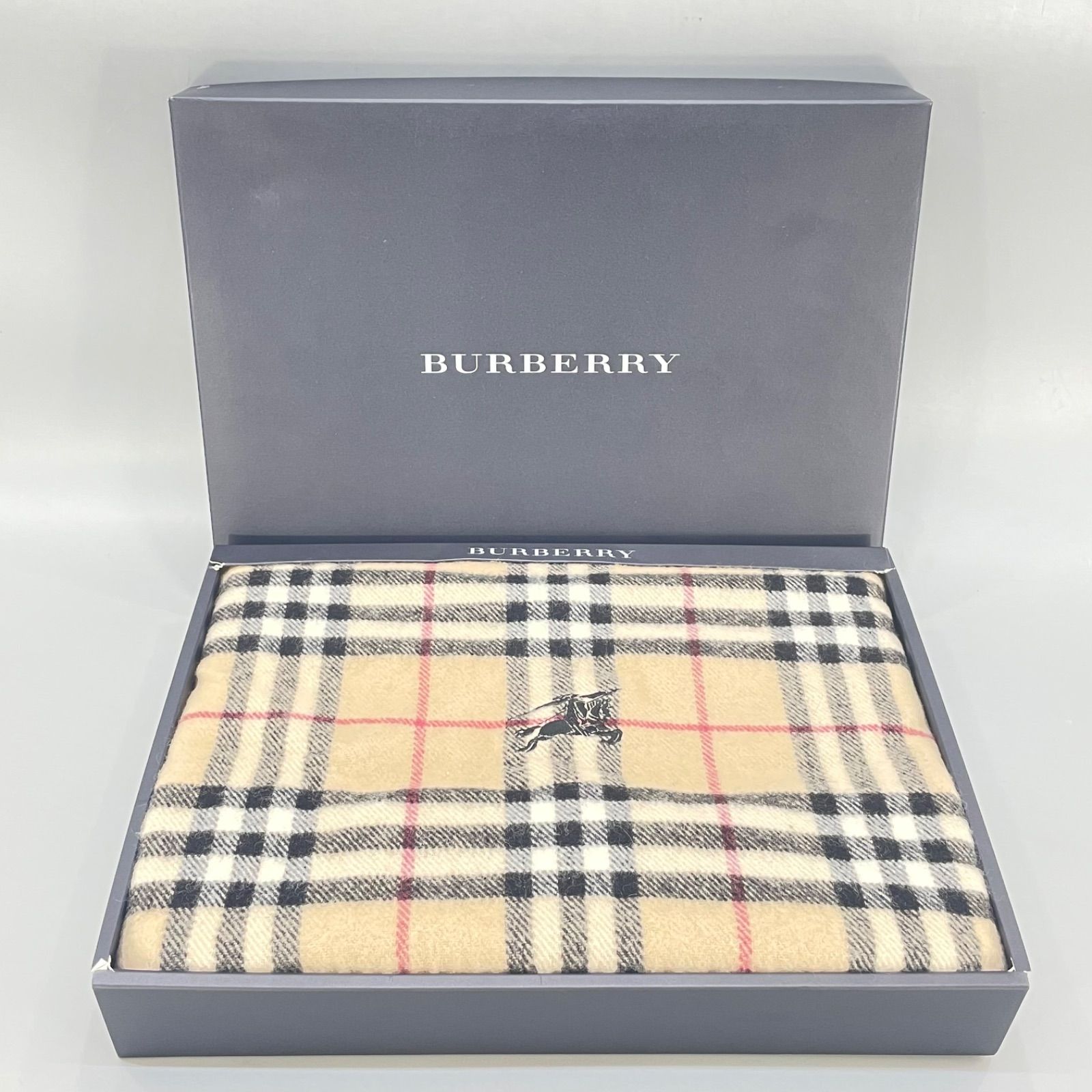【未使用品】 BURBERRY  ウール膝掛け 楽天市場】【アパレル】BURBERRY バーバリー ロンドン ひざ掛け