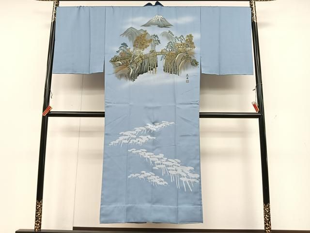正絹　高級　長襦袢　無双仕立　花霞文　よろけ暈し文　✨小柄な方　腰回りゆったり 楽天市場】長襦袢 正絹 正絹長襦袢 単衣 無双袖仕立て 長襦袢