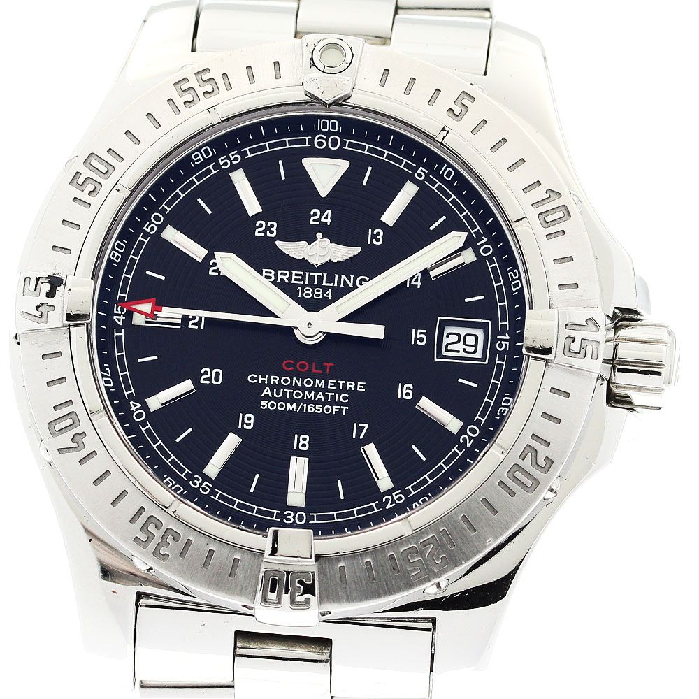 ブライトリング BREITLING A17380 コルト デイト 自動巻き メンズ _914039