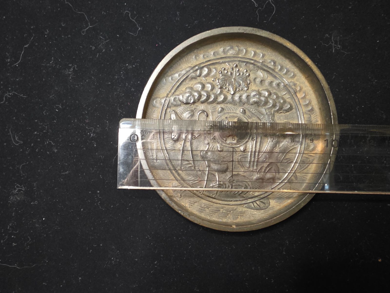 時代物 古鏡 銅鏡 和鏡 洲浜松楓双鶴鏡 - メルカリ