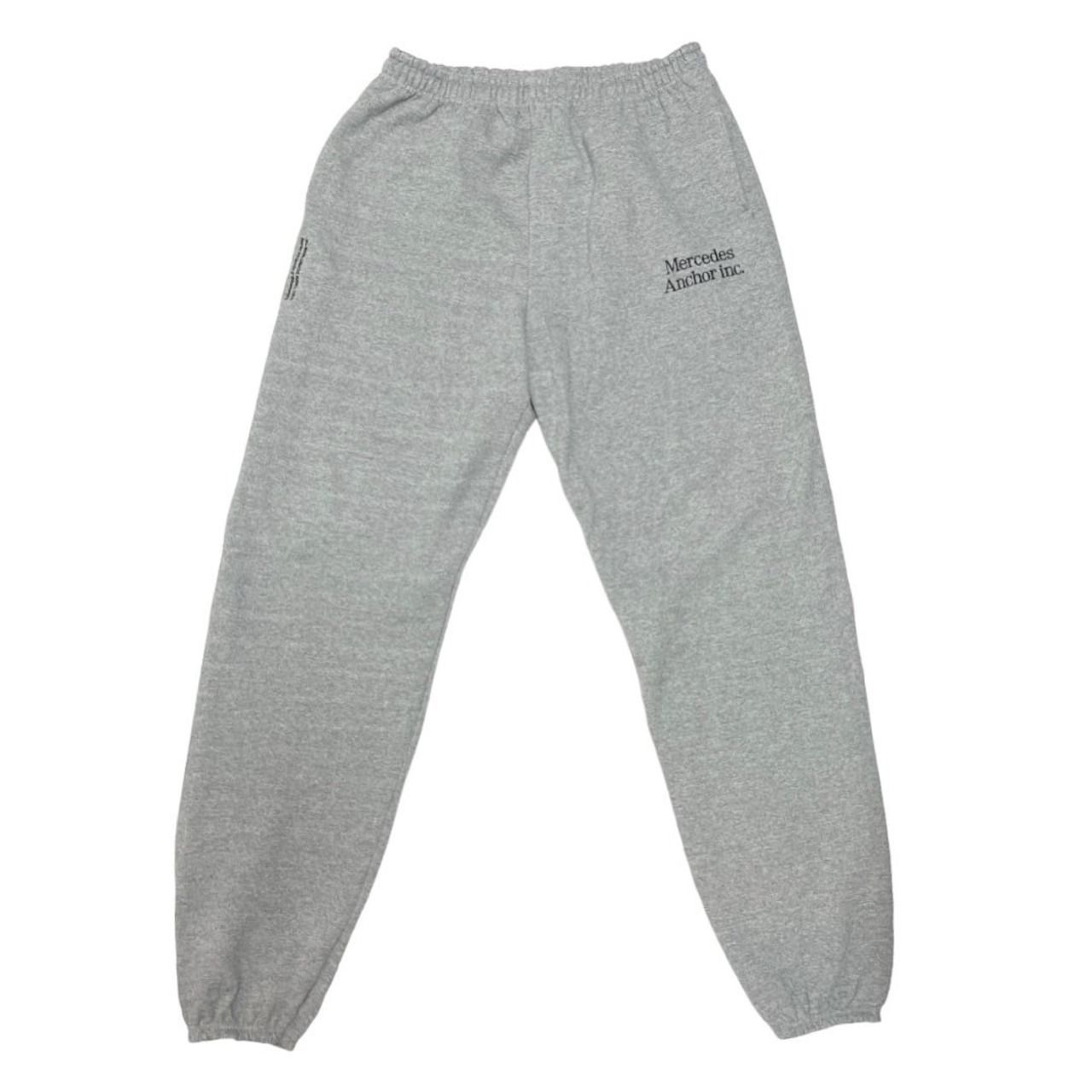 ANCHOR INC. Mercedes Anchor Inc Logo Embroidery Sweat Pants