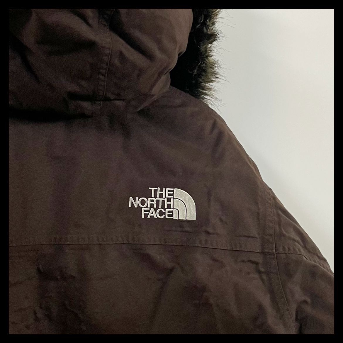 THE NORTH FACE ノースフェイス アイスジャケット ダウン ブラウン