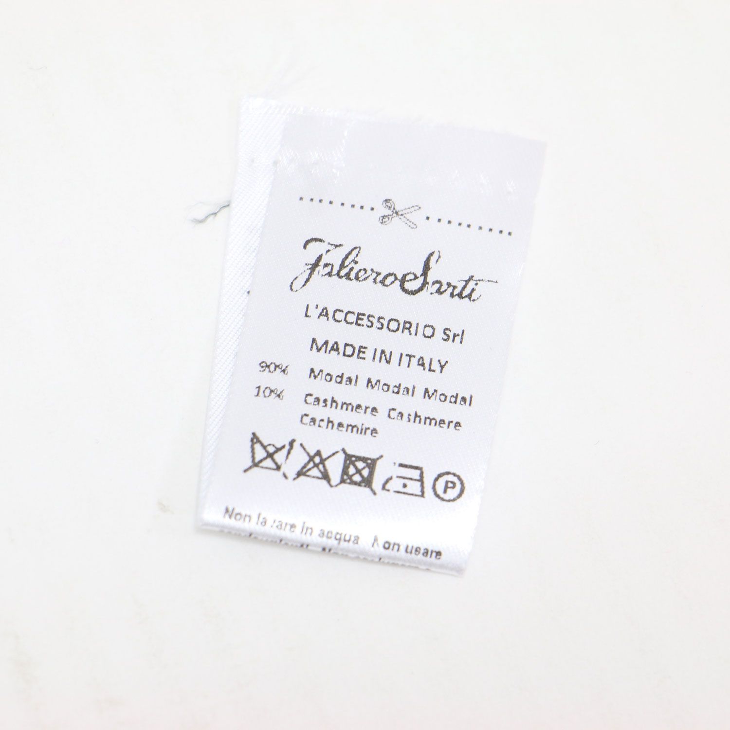 Faliero Sarti ファリエロサルティ メッセージ プリント モダール  