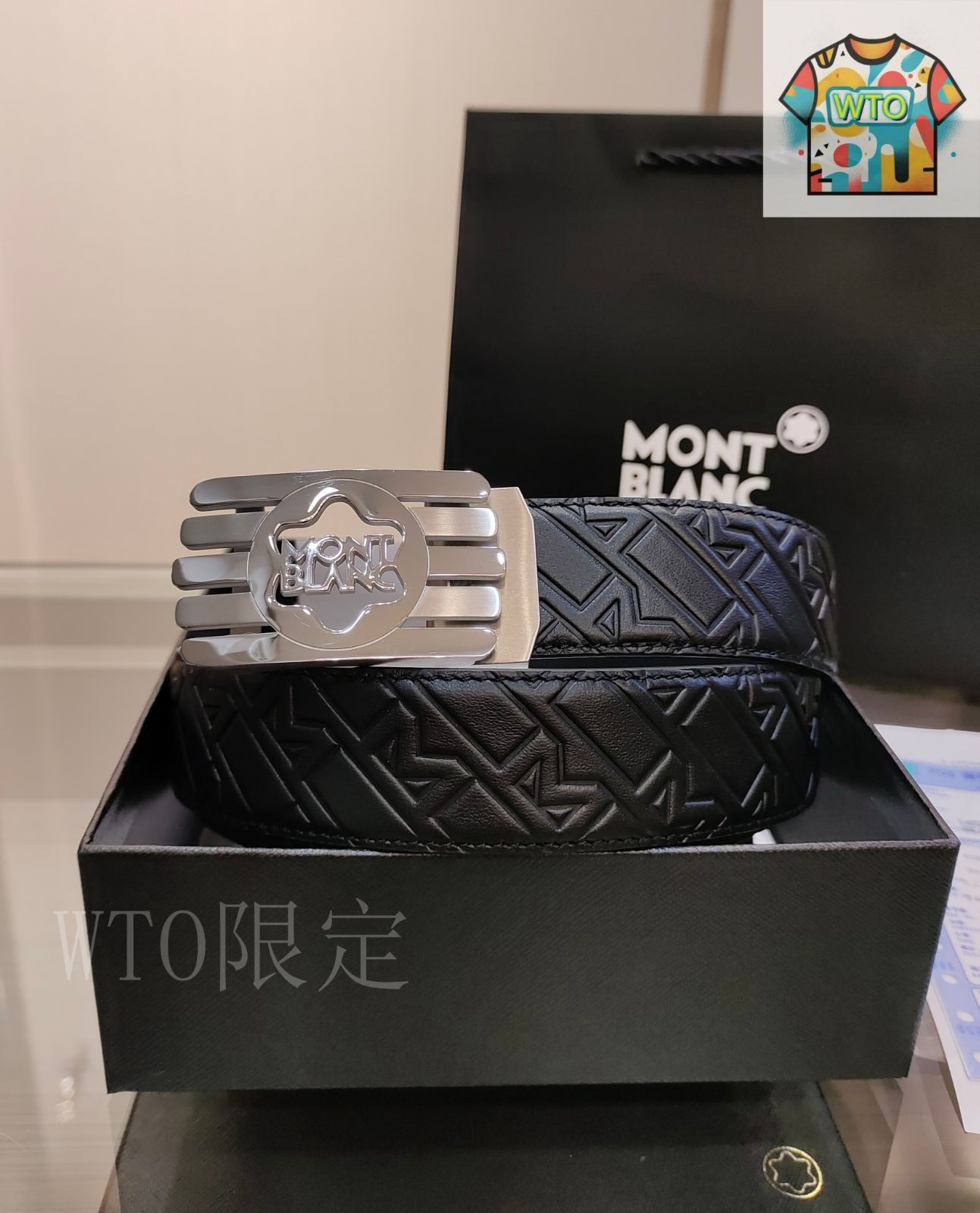 今日特価】Montblanc メンズオートベルト-2 - メルカリ