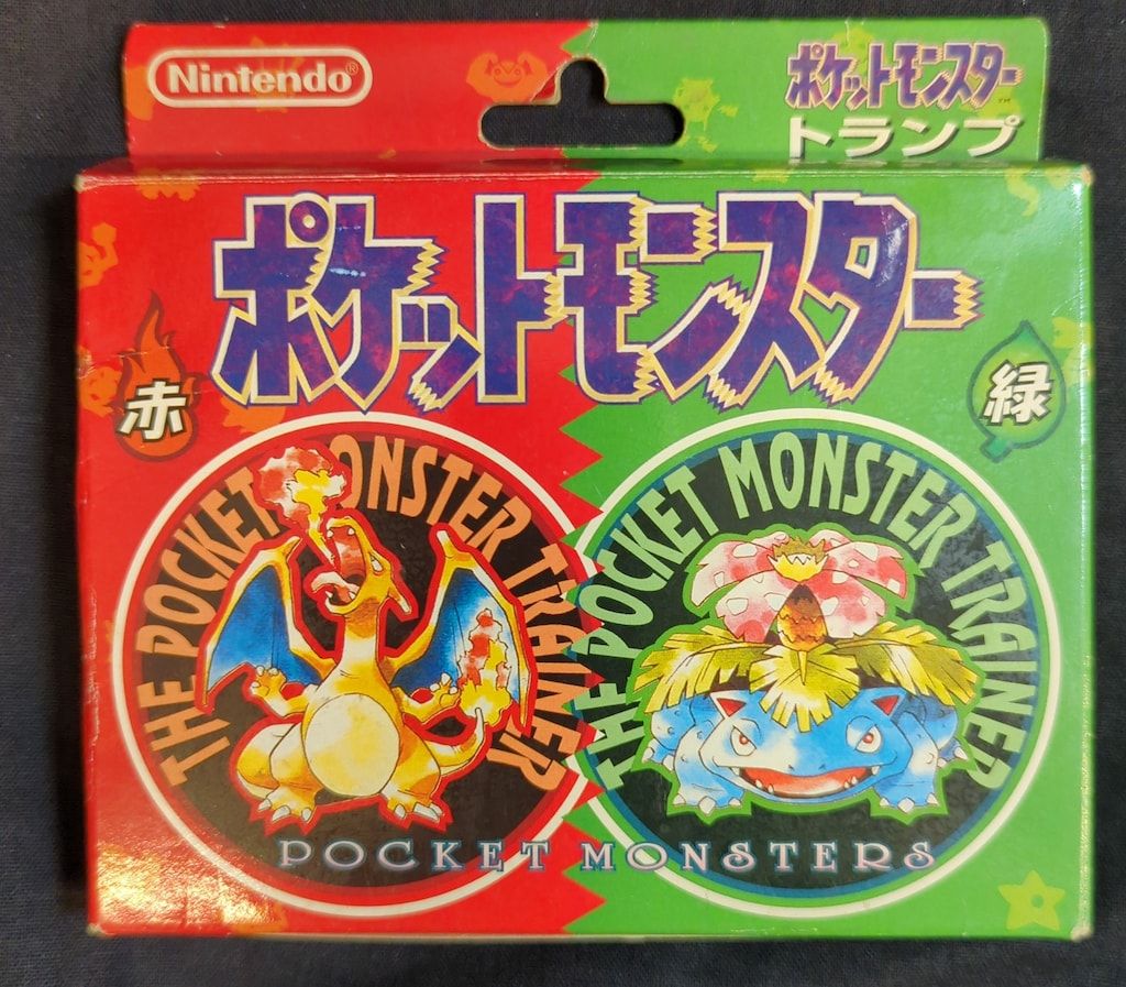 ポケモン　トランプ　ポケットモンスター　赤緑　任天堂 ポケットモンスタートランプ 赤・緑 ポケモン トランプ 赤緑 任天堂