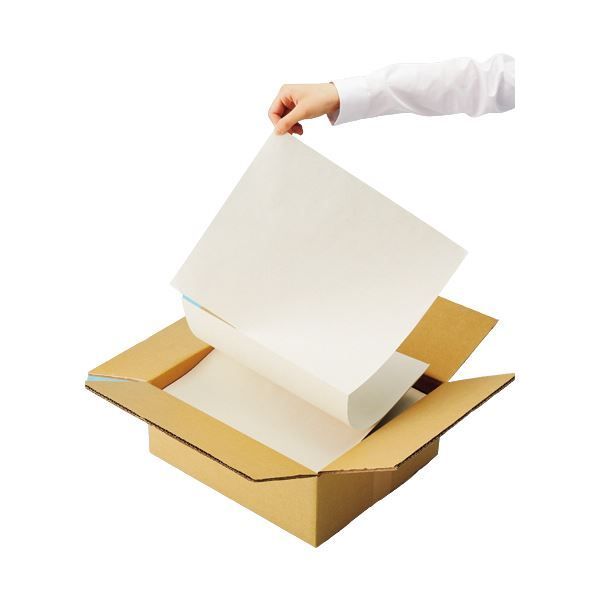 まとめ TANOSEE ボーガスペーパー 箱入り 355×304.8mm 1箱 900折 ×5セット