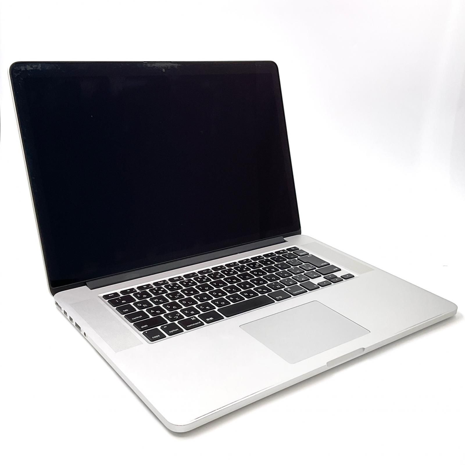 Apple MacBook Pro 15インチ 2013 2.6Ghz クアッドコア i7 16GB SSD 1TB シルバー 89.4 動作 済 全額返金保証 最速発送