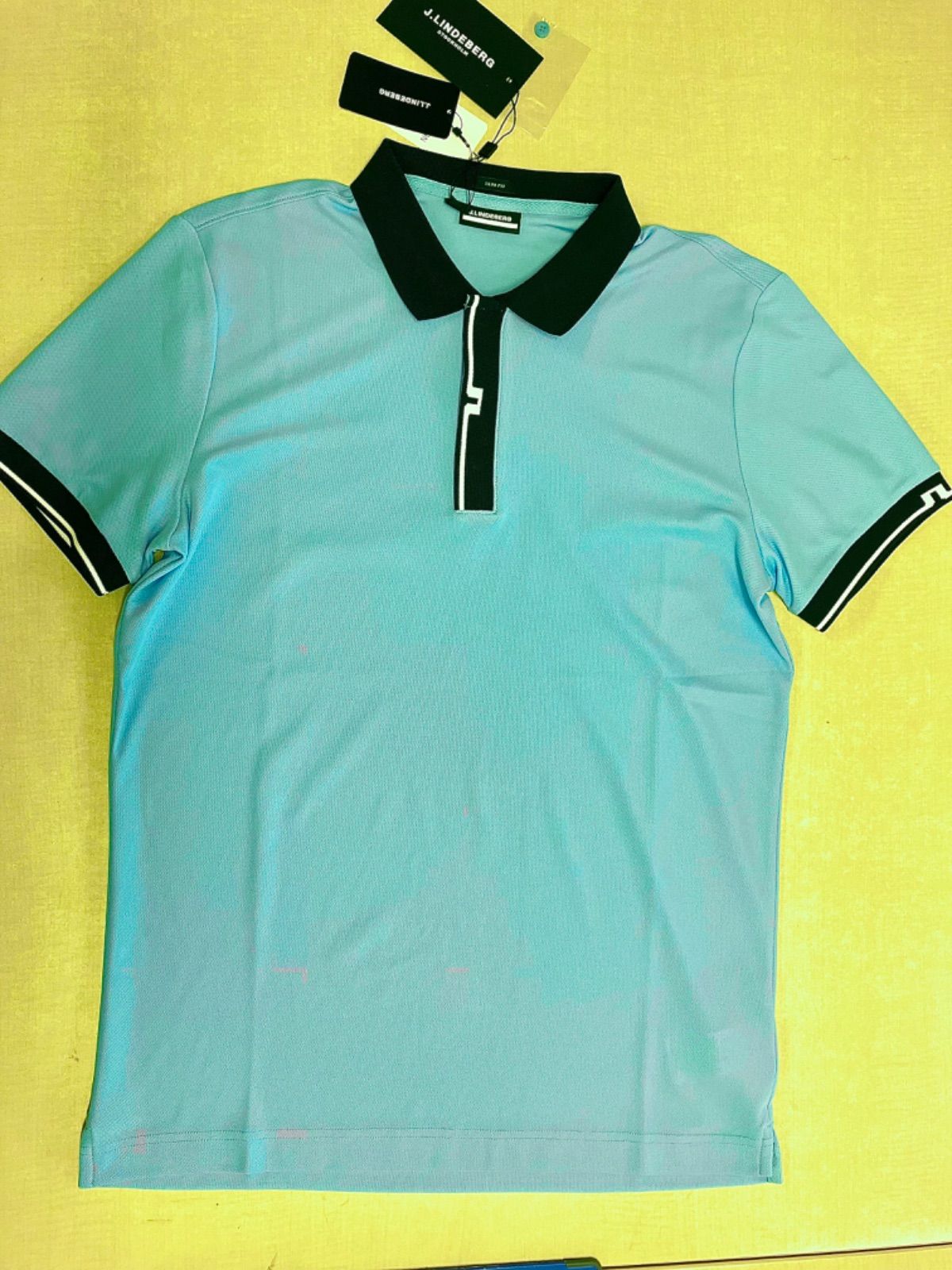 新品】J.LINDEBERG メンズゴルフウェア ポロシャツ 46サイズ（M