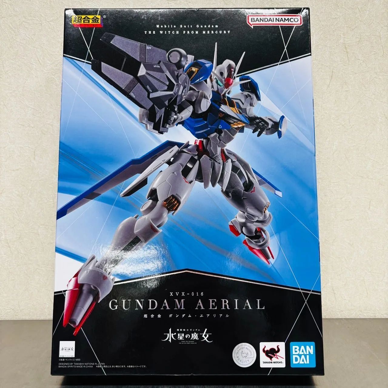 GUNDAM AERIAL 水星の魔女 BANDAI 未開封 超合金 水星の魔女 XVX-016 ガンダム・エアリアル フィギュア