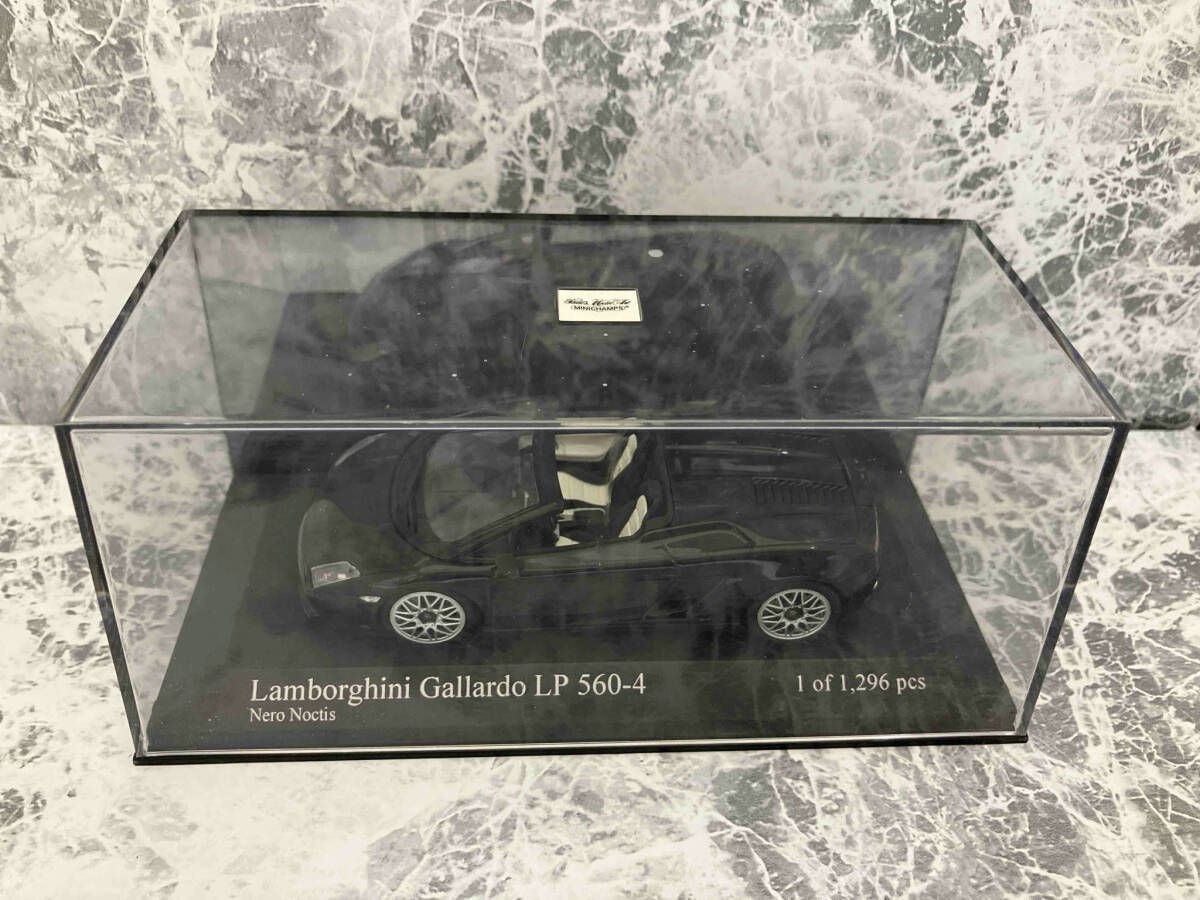 Minichamps 1/43 ランボガヤルドLP560-4スパイダー2009 (ブラック) 完成品 Amazon.co.jp: Minichamps 1/43 ランボガヤルドLP560-4