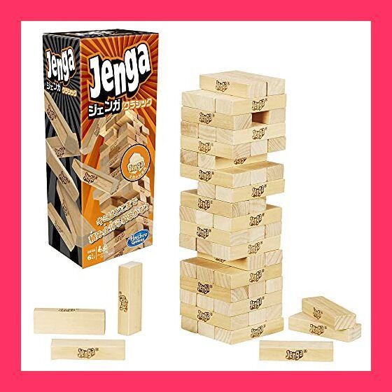 スタッフおすすめ！】ジェンガ ゲーム JENGA 天然木使用のオリジナル ブロックゲーム スタッキングタワーゲーム 6才以上 プレイヤー人数1人以上  子供用パーティーゲーム ファミリーゲーム クリスマスおもちゃ クリスマスギフト A212 - メルカリ