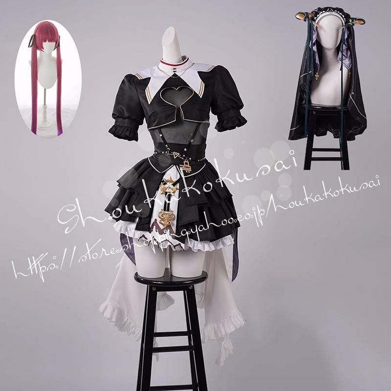 Hololive ホロライブ Vtuber 宝鐘マリン ほうしょう まりん シスター服 コスプレ衣装 日常服 ハロウィン クリスマス 仮装 文化祭