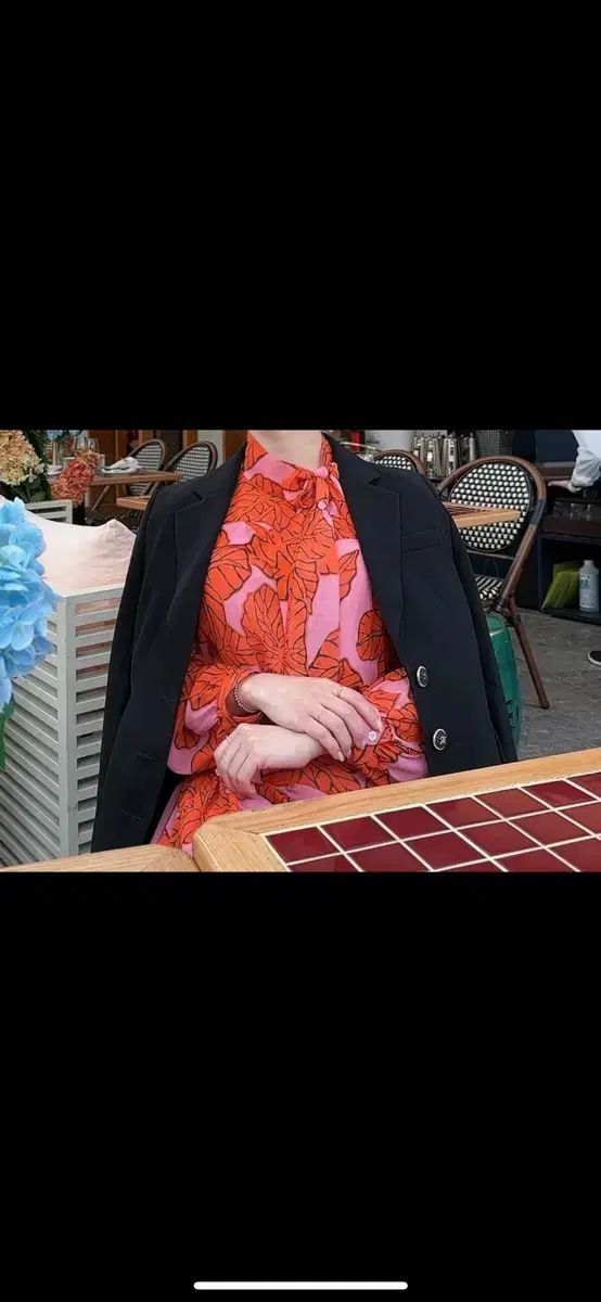 バレンシアガ BALENCIAGA 美品 19SS スカーフドッキングシャツ ロング