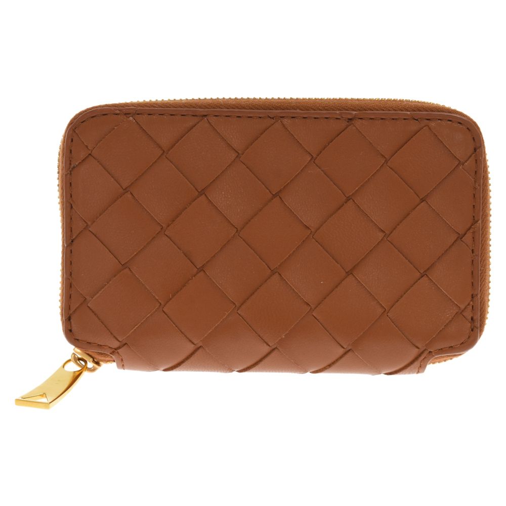 Bottega Veneta ブラウンレザーキーケース Bottega Veneta ブラウンレザーキーケース Bottega Veneta