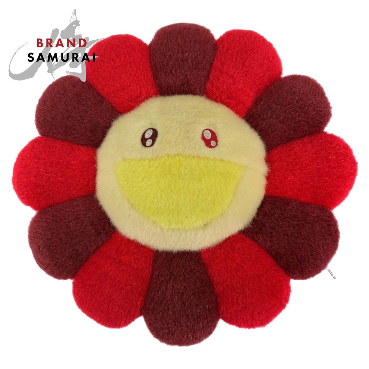 カイカイキキ 村上隆 マルチカラー ボルドー 赤 コットン フラワークッション ピロー レディース 404507【中古】