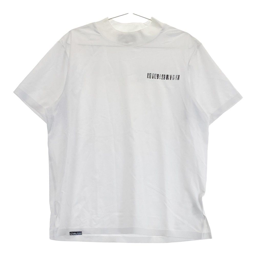 サイズ 48 MARK-LONA マークアンドロナ 2025年モデル モックネック 半袖 Tシャツ ホワイト系 240101332510 ゴルフウェア メンズ ストスト