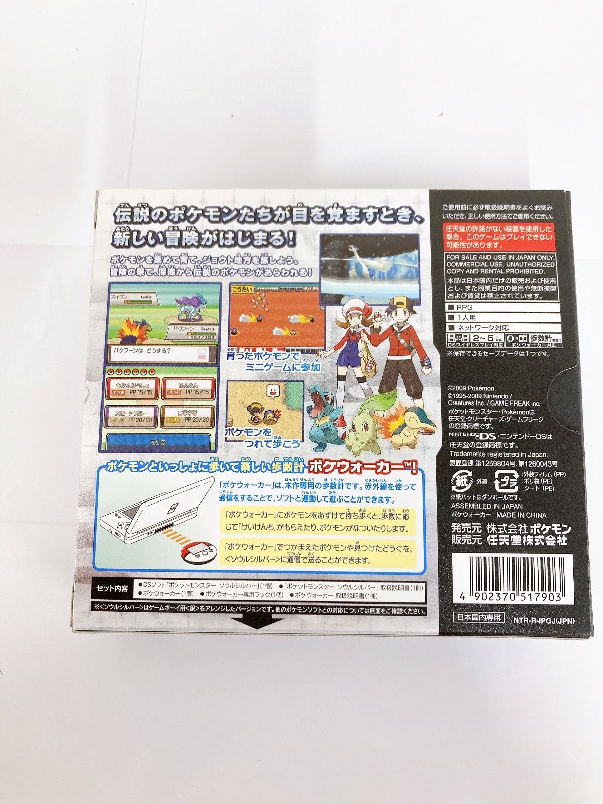 DS用ソフト ソフト&ポケウォーカー 動作確認済み ポケモンソウル