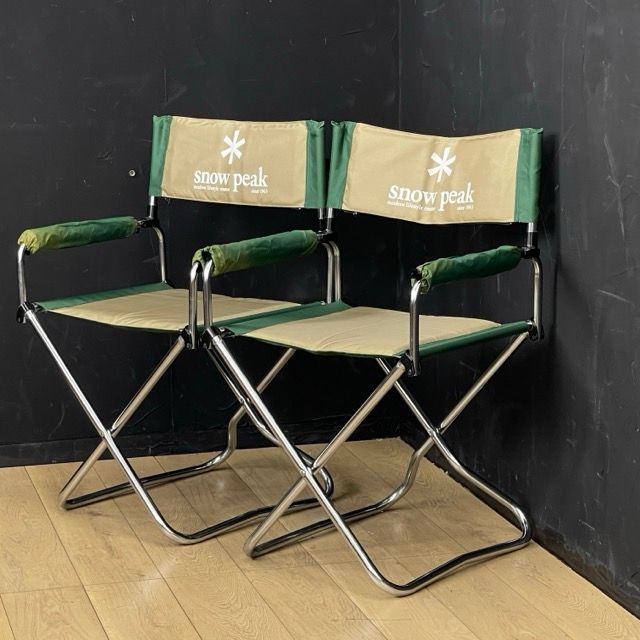 スノーピークパッドインチェア 廃盤中古2脚セット