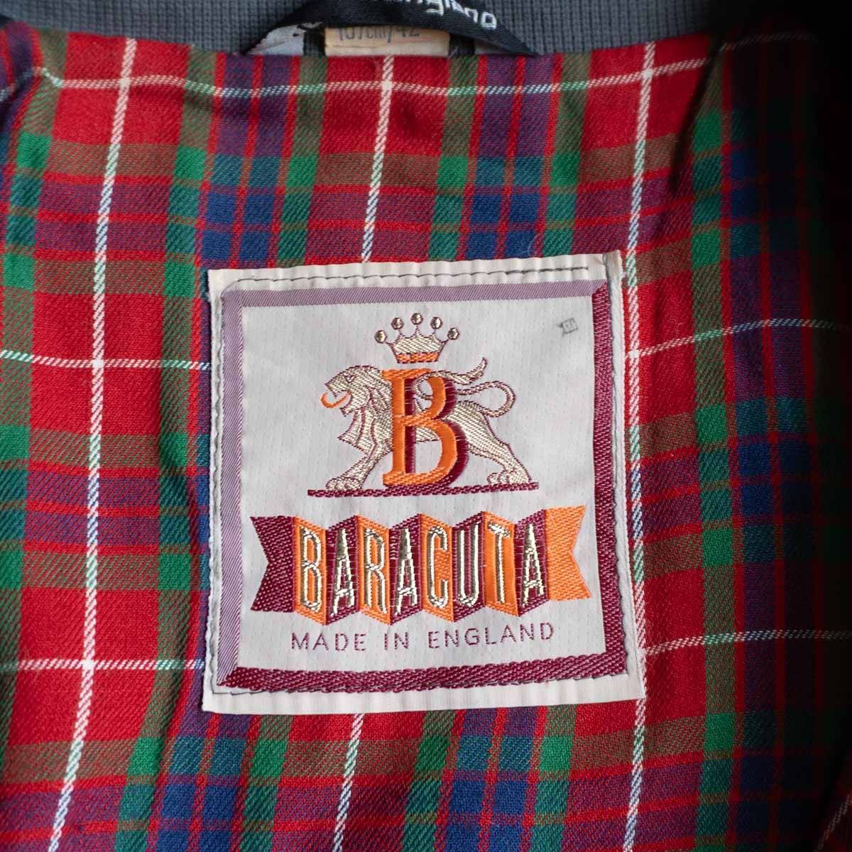 70s/AEROジップ】BARACUTA【G9 メルトンウール スウィングトップ 