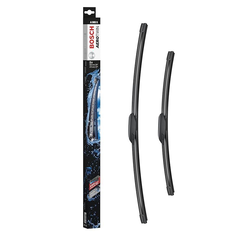 BOSCH(ボッシュ) 輸入車用 フラットワイパーブレード エアロツイン エアロクリップ 車種専用セット 650/475mm A985S