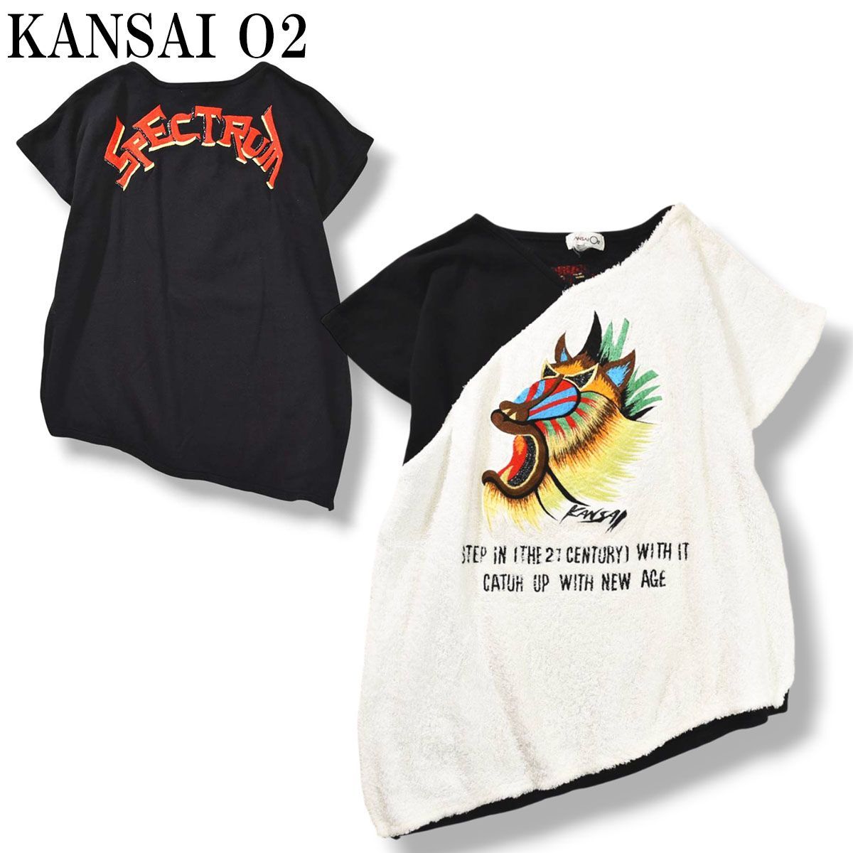 80s90sヴィンテージ カンサイ オーツー KANSAI O2 山本寛斎 ヤマモト 