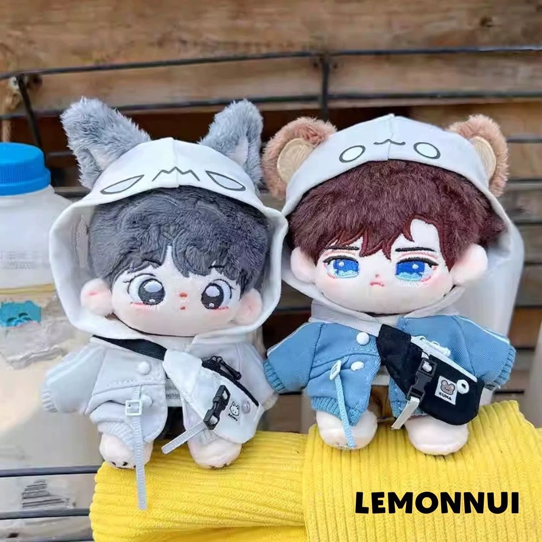 着せ替えぬいぐるみ　正規品　韓国風　ぬいぐるみ　25cm　No.BL01A 10cm ぬいぐるみ服 着せ替え ぬい服 フリルバニーちゃん フル
