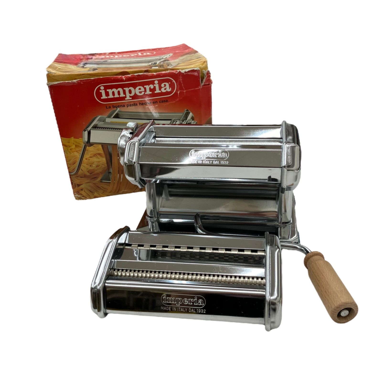 ⭐【美品】⭐imperia パスタマシンパスタ・フェトチーネ用替刃セット