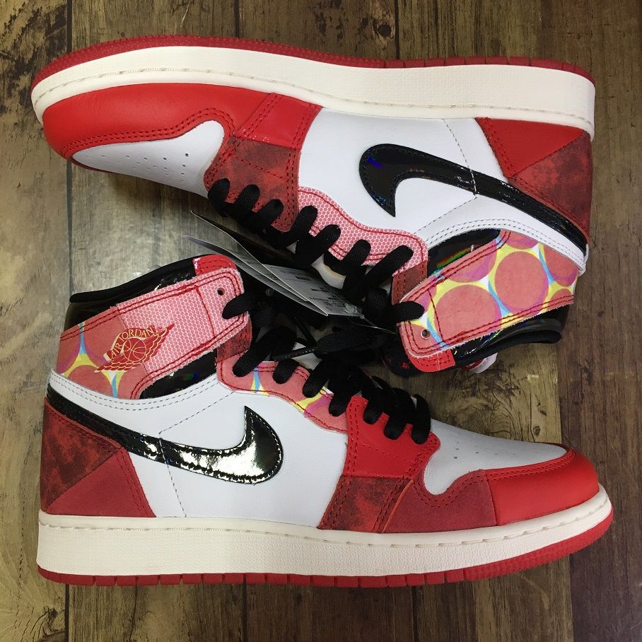 NIKE × Spider-Man AIR JORDAN 1 RETRO HIGH OG SP GS 