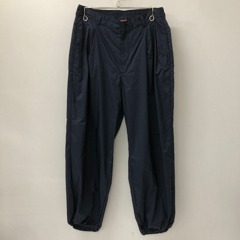 SQUEEZED DESIGN BY UNSLACKS スクイーズデザイン バイ アンスラックス NYLON 2TUCK WIDE PANTS ナイロン 2タック ワイドパンツ ボトムス 151-241117-kk-20-tei