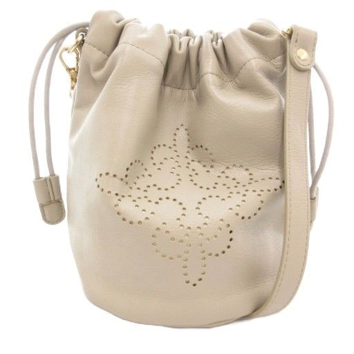 MARC JACOBS パープル レザー ハンドバッグ 正規品 マークバイ