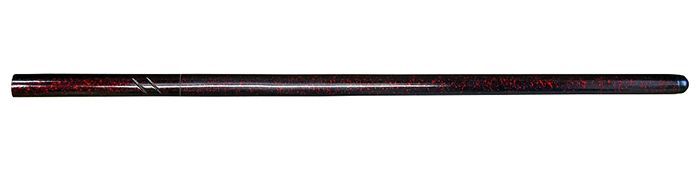 模造刀 仕込み杖 尾形刀剣 ZT-17 座頭市仕込み杖 楕円赤黒鞘 99cm 仕込