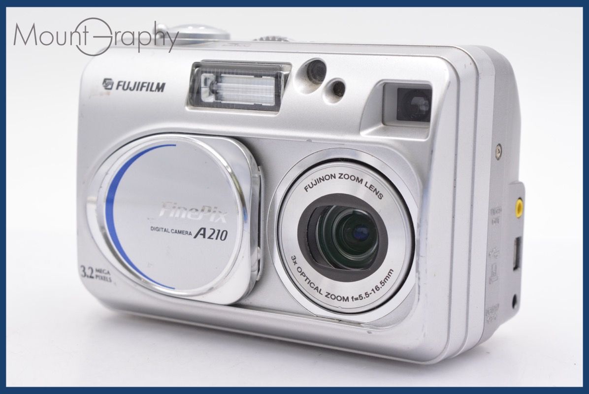 ☆極上美品☆ 富士フィルム FUJIFILM FinePix A210 3x 単三電池