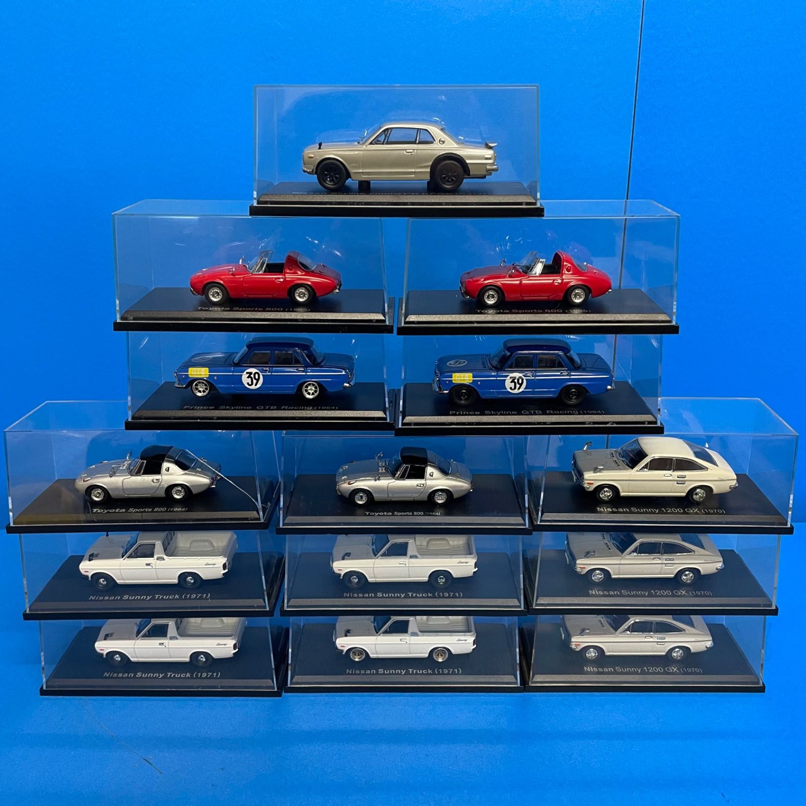 絶版 国産名車コレクション1/43 19台セット-