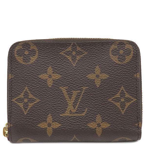 ルイヴィトン LOUIS VUITTON コインケース ジッピー コイン パース モノグラムキャンバス モノグラム ゴールド金具 茶 小銭入れ コンパクト財布 M60067 SN2280 RFID 箱