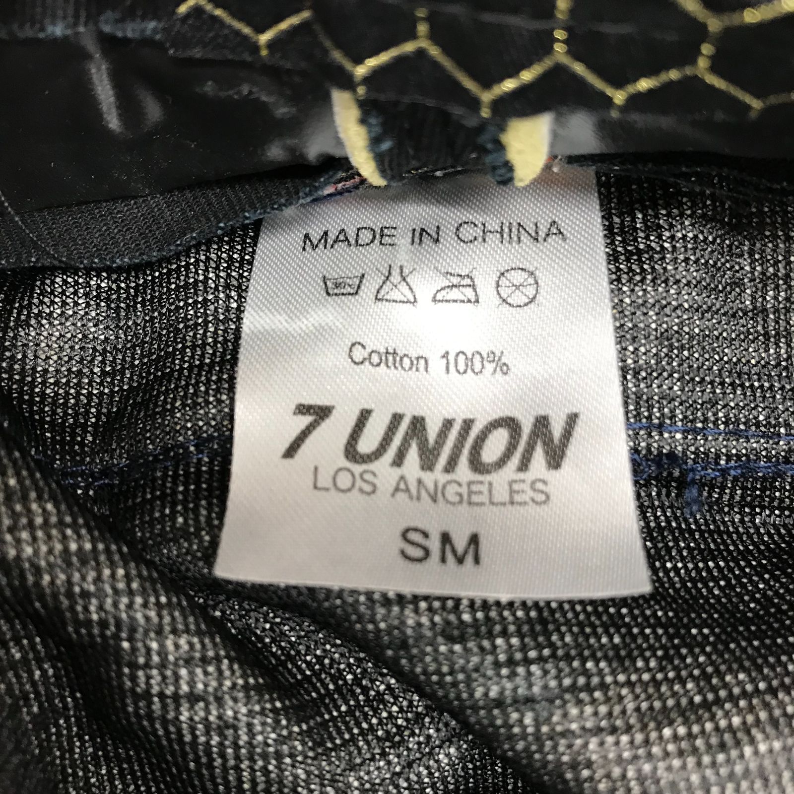 7UNION 】セブンユニオン 花葉柄コットンハット SMサイズ レディース